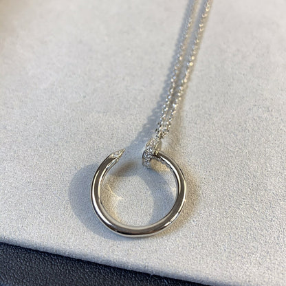 [Luna Brilliance]JUSTE NECKLACE SILVER