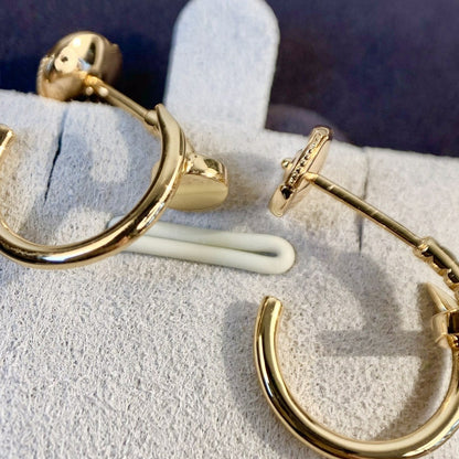 [Luna Brilliance]JUSTE EARRINGS PINK GOLD