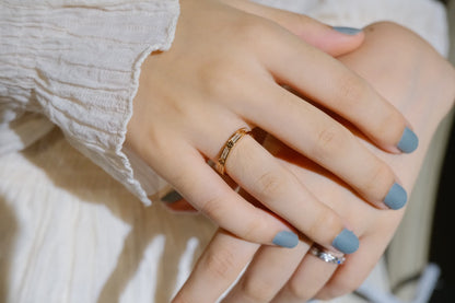 [Luna Brilliance]LOVE RING 2.65MM DIAMOND