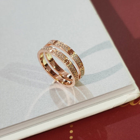 [Luna Brilliance]LOVE RING 2.65MM DIAMOND