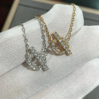 [Luna Brilliance]ECHAPEE NECKLACE DIAMOND