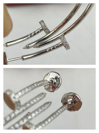[Luna Brilliance]JUSTE EARRINGS FULL DIAMONDS 1.8MM