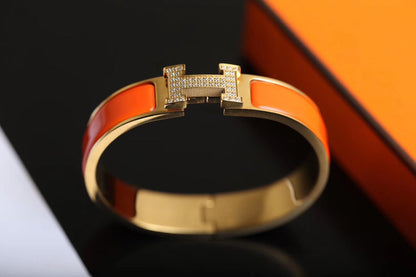 [Luna Brilliance]H BRACELET GOLD DIAMOND