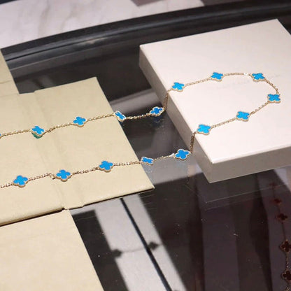 [Luna Brilliance]CLOVER 20 MOTIFS TURQUOISE GOLD