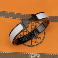 [Luna Brilliance]H BRACELET 12MM BLACK WHITE CERAMIC