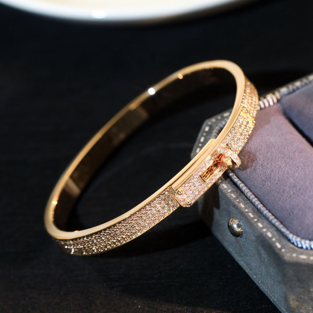[Luna Brilliance]KELLY BRACELET DIAMOND PAVED