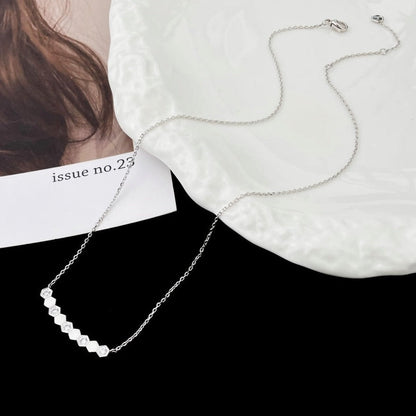 [Luna Brilliance]BEE MY LOVE DIAMOND NECKLACE