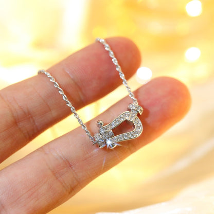 [Luna Brilliance]FORCE 10 DIAMOND SILVER NECKLACE MINI MODEL