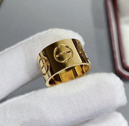 [Luna Brilliance]LOVE 11MM LARGE RING