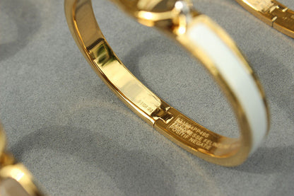 [Luna Brilliance]CLIC CHAINE GOLD BRACELET