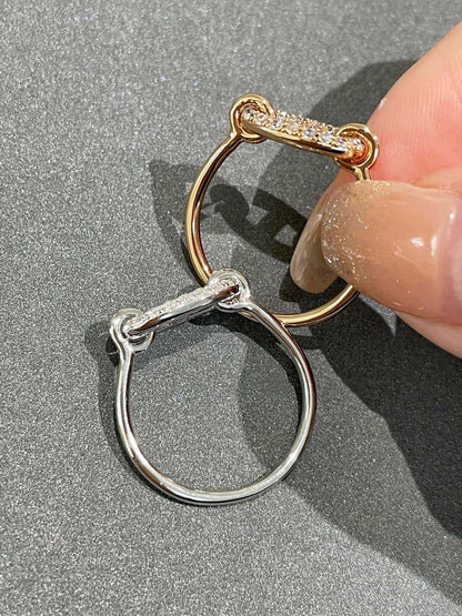 [Luna Brilliance]RONDE SMALL DIAMOND RING