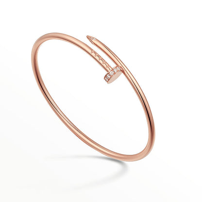 [Luna Brilliance]JUSTE BRACELET 2.5MM DIAMONDS