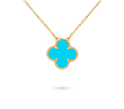 [Luna Brilliance]CLOVER 15MM SINGLE FLOWER NECKLACE COLLECTION