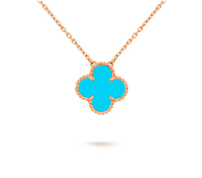 [Luna Brilliance]CLOVER 15MM SINGLE FLOWER NECKLACE COLLECTION
