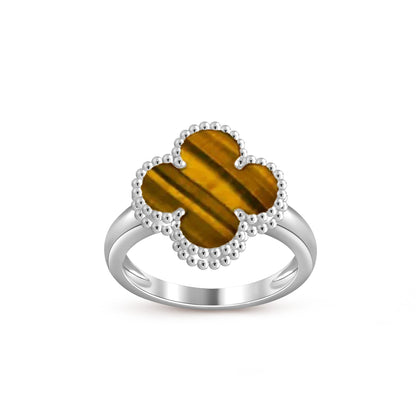 [Luna Brilliance]CLOVER SILVER RING COLLECTION