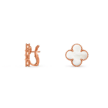 [Luna Brilliance]CLOVER 15MM MOP EARRINGS COLLECTION