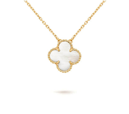 [Luna Brilliance]CLOVER 15MM SINGLE FLOWER NECKLACE COLLECTION