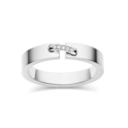 [Luna Brilliance]ALLIANCE LIENS VIDENCE DIAMOND 4MM RING