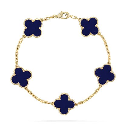 [Luna Brilliance]CLOVER GOLD BRACELET COLLECTION,5 MOTIFS