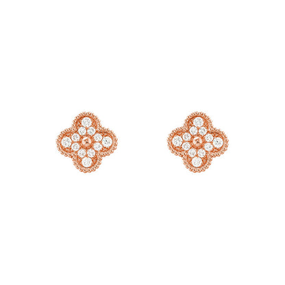 [Luna Brilliance]CLOVER  9.5MM EARRINGS COLLECTION