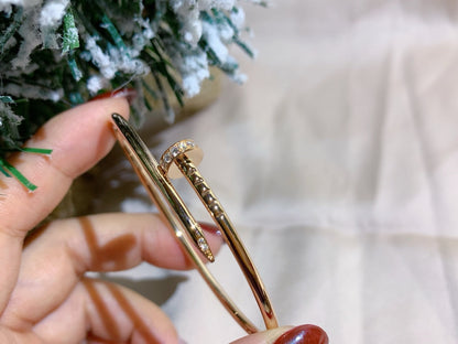 [Luna Brilliance]JUSTE BRACELET 2.5MM DIAMONDS