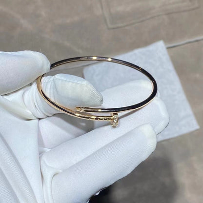 [Luna Brilliance]JUSTE BRACELET 2.5MM DIAMONDS