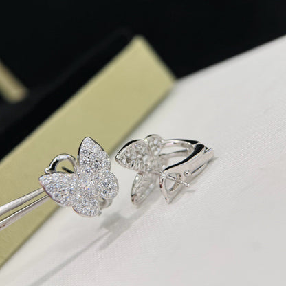 [Luna Brilliance]BUTTERFLY ALL DIAMOND EARRINGS
