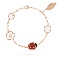 [Luna Brilliance]LUCKY SPRING 5 MOTIF BRACELET