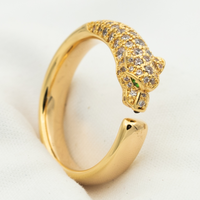 [Luna Brilliance]PANTHERE RING DIAMOND 7.3MM