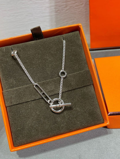 [Luna Brilliance]HM STERLING CHAINE D'ANCRE HEART