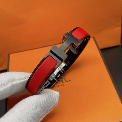 [Luna Brilliance]CLIC HM SO BLACK RED BRACELET