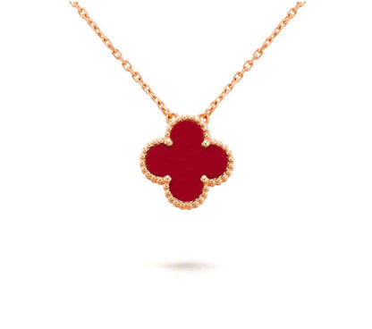 [Luna Brilliance]CLOVER 15MM SINGLE FLOWER NECKLACE COLLECTION