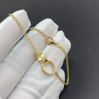 [Luna Brilliance]LOVE BRACELET DOUBLE RING