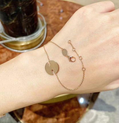 [Luna Brilliance]JEUX DE BRACELET MOP PINK GOLD DIAMONDS