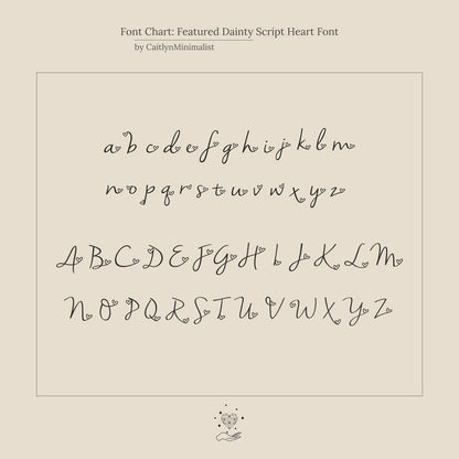 Letter Heart Necklace