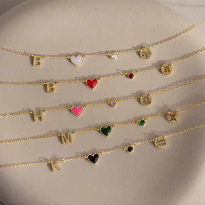 Dainty Space Charm Necklace