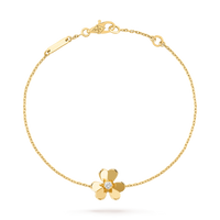[Luna Brilliance]FRIVOLE GOLD FLOWER BRACELET