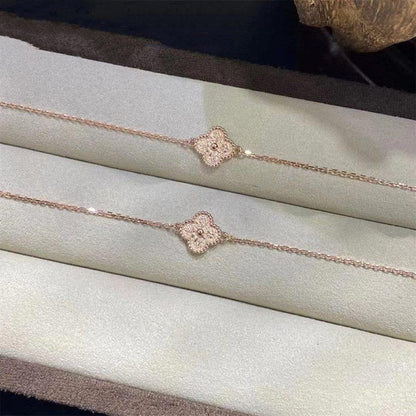 [Luna Brilliance]CLOVER SINGLE FLOWER BRACELET