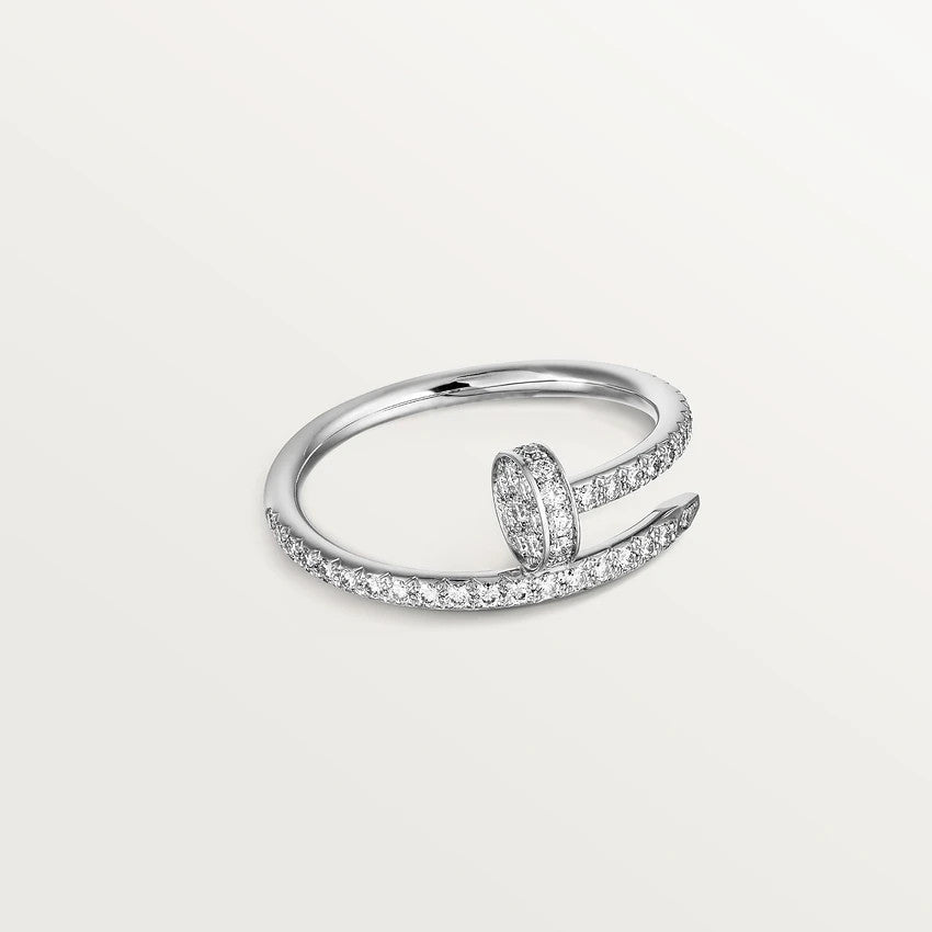 [Luna Brilliance]JUSTE RING 1.8MM SILVER DIAMONDS